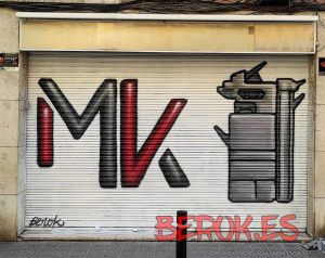 graffiti mk impresora persiana